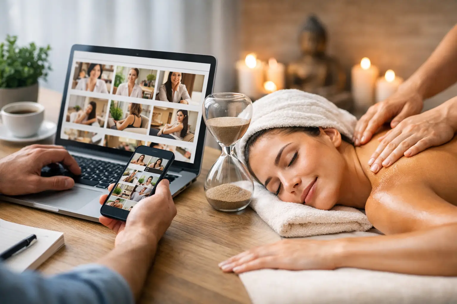 How a Massage Directory Saves Time